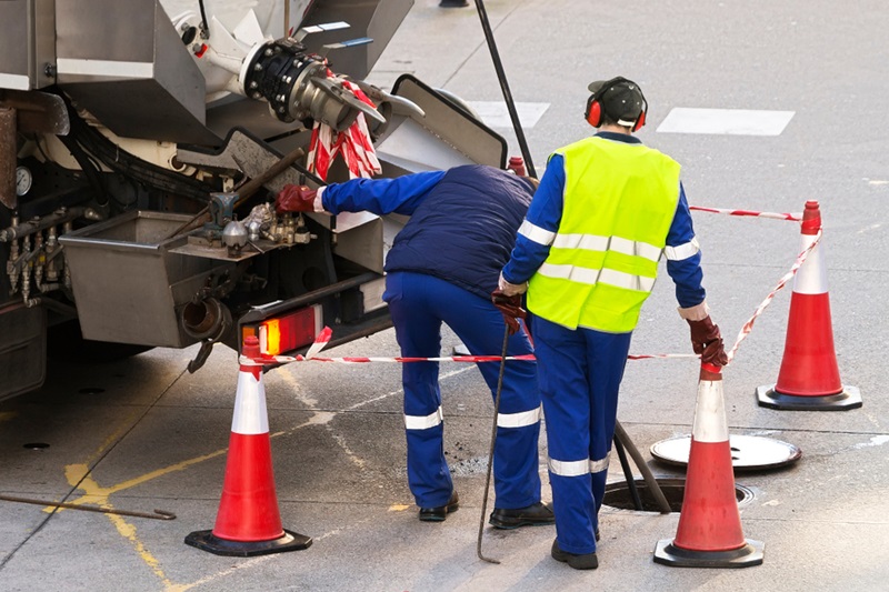 Sewer line repair