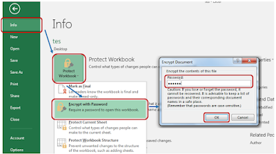 Cara Membuat Password Dalam Excel - JurnalExcel.com