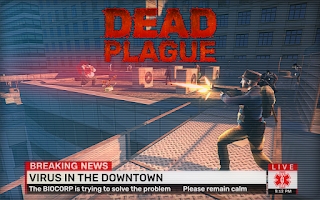  dimana gameplay mengambil genre TPS dengan sudut pengambilan kamera top n down Dead Plague: Zombie Outbreak apk