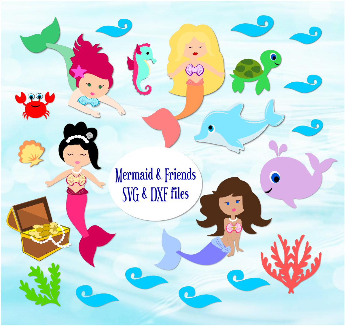 Download Freebie Friday- Little Mermaid SVG Cut Files - Abbi ...