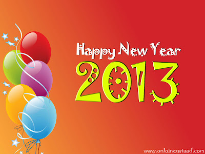 new year 2013 greeting