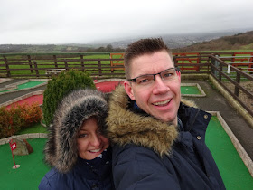 Crazy Golf at Charlotte's Ice Cream Parlour in Dewsbury