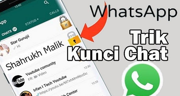 Cara Mengunci Chat Whatsapp