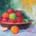 Bowl of Apples Still Life Paintings by Arizona Artist Amy Whitehouse