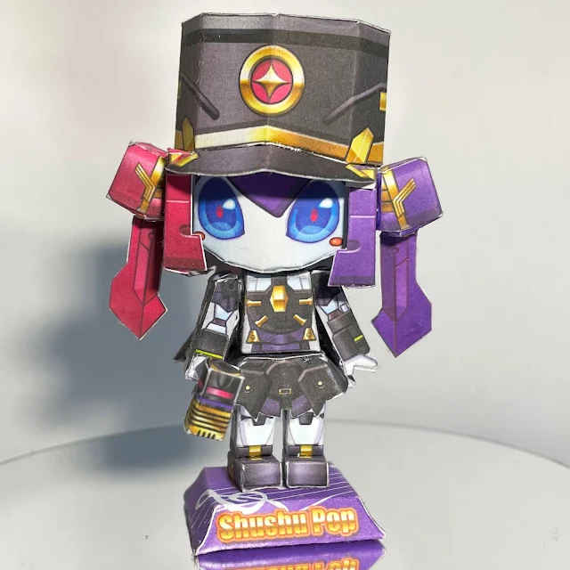 Medarot: Shushu Pop Papercraft Chibi