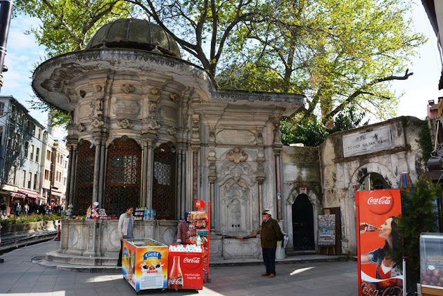 Food stands Istanbul