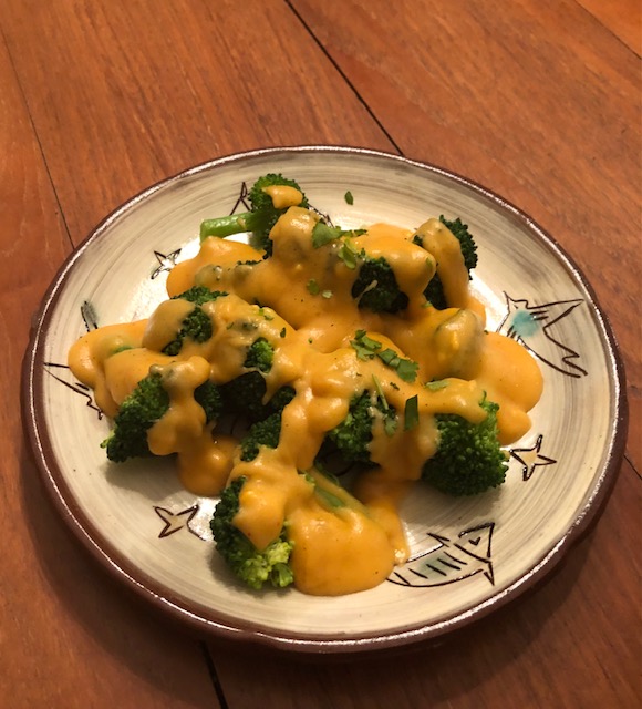 Easy Cheese Sauce for Broccoli or Cauliflower