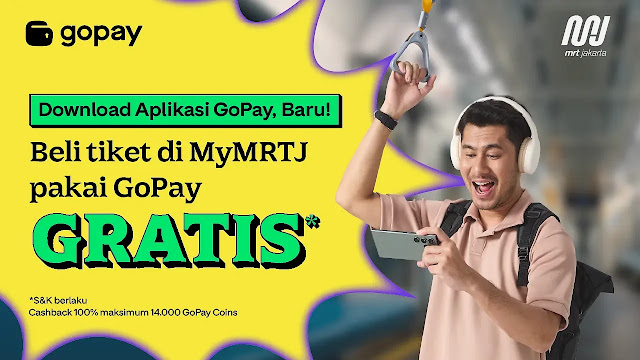 GoPay Sudah Bisa Lagi Dipakai Buat Beli Tiket MRT Jakarta