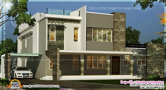 Contemporary villa