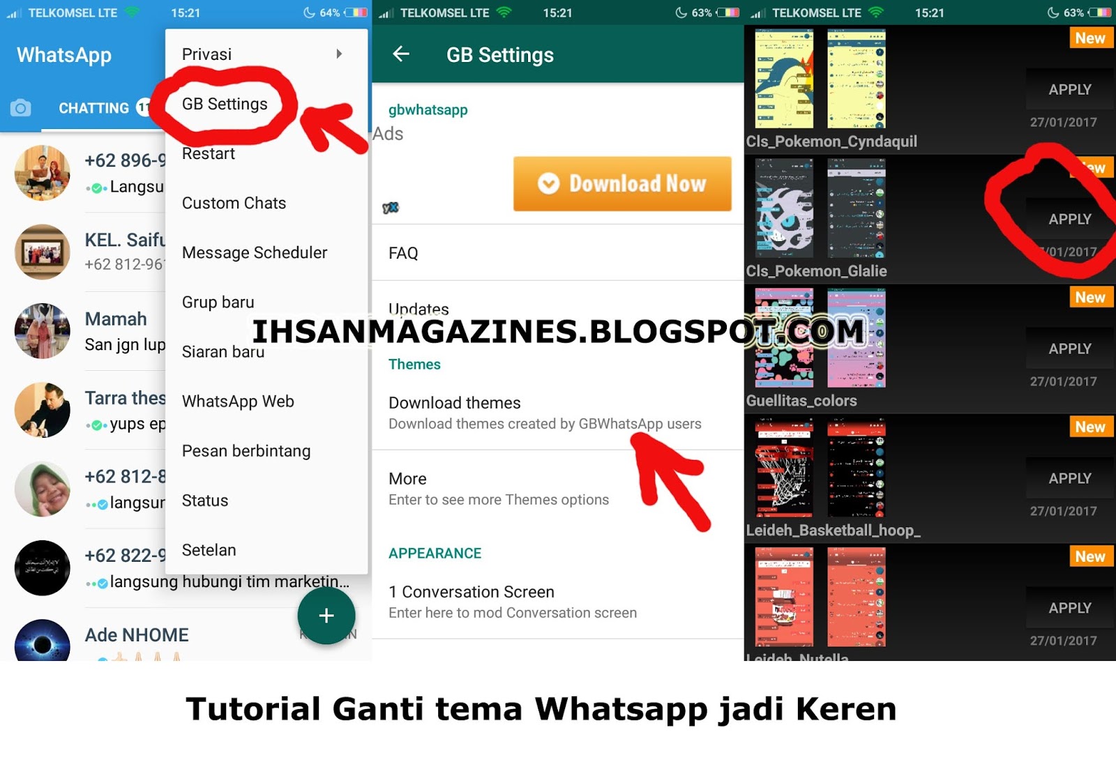 Download Tema Whatsapp Terbaru Paling Keren Gratis Ihsan Magazine