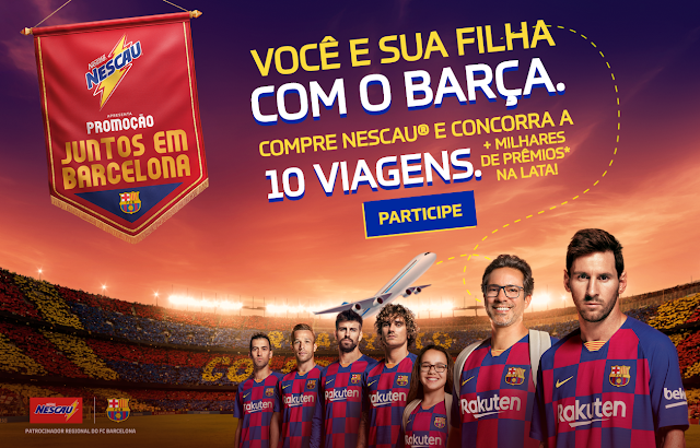 promoção nescau 2019 barcelona