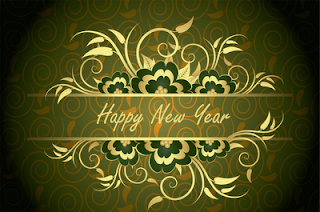 Happy Green New Year Wallpaper