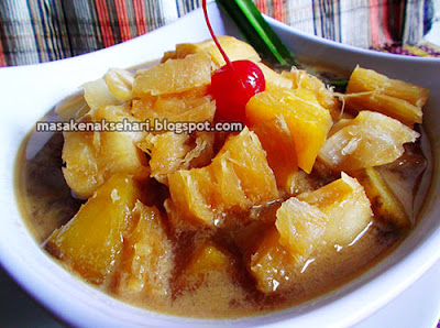 Resep Kolak Singkong Santan Ubi Jalar