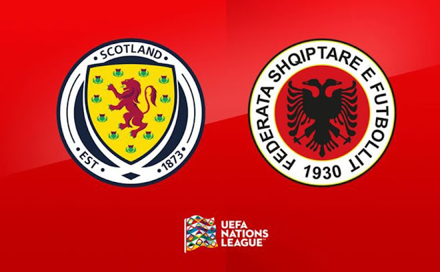 Albania ready to play against Scotland in the second match of Nations League