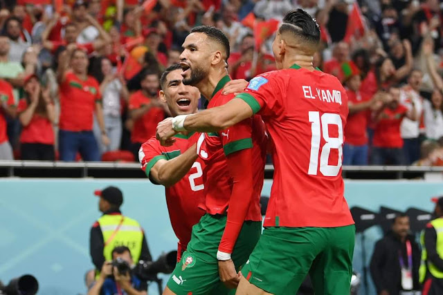 وزير الشباب والرياضة يهنىء نظيره المغربى بإنجاز منتخب المغرب بالوصول إلى المربع الذهبي لكأس العالم