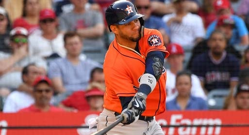 Yulieski Gurriel se fue a tierra, literalmente, desde que terminó su amorío con la buena ofensiva, a mediados de julio