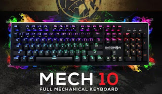 Daftar Rekomendasi Mechanical Keyboard Dengan Harga Di Bawah 500 Ribuan - adjie.id imperion mech 10