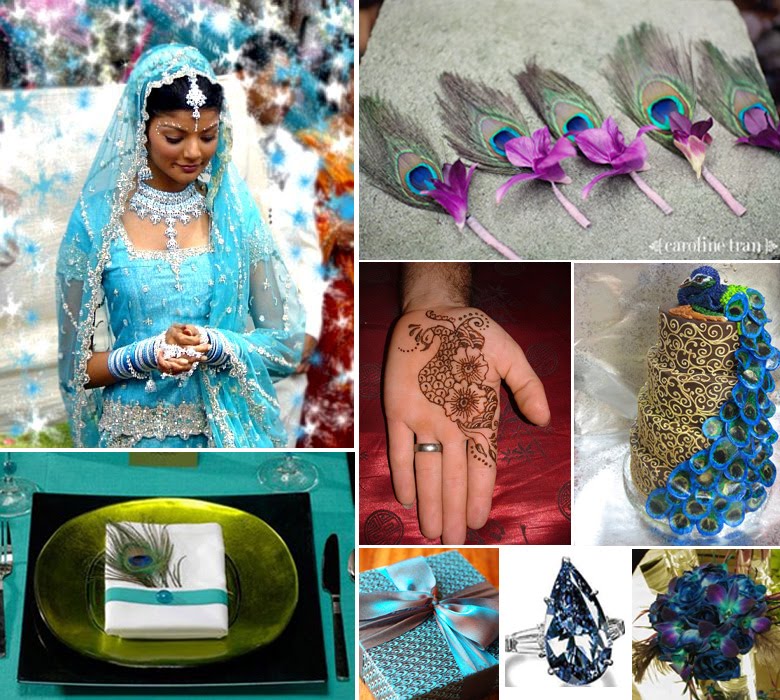 posts about conducting an Indian inspired peacock themed wedding