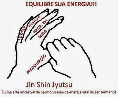 Equilíbrio através das mãos Jin Shin Jyutsu