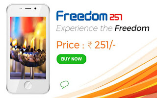 Book NOw Ringing Bells Freedom 251 Rs Phone