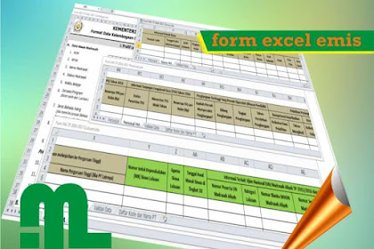 Download Form Excel Emis Semester Genap 2016/2016 Ra Mi Mts Ma