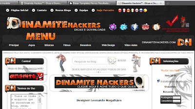 Template Dinamite Hackers 