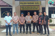 Giat Audiensi Polsek Madang Suku I dengan PPK Kecamatan Madang Suku I