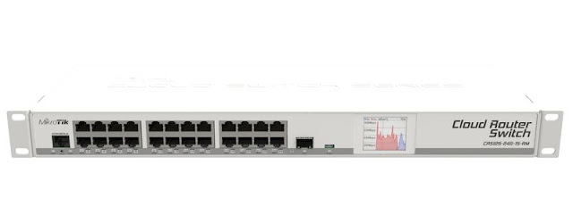 Contoh Mikrotik Cloud Router Switch (CRS)