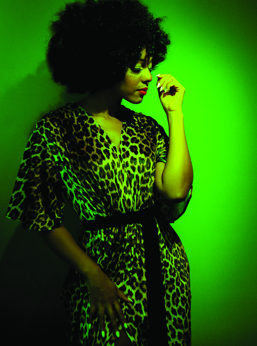 kodachrome style photograph of velvet jones by alexandra king fashion photography