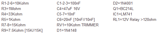 Relay Switch Activated by Tone and Signal