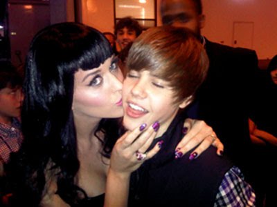 During the KCAs, Katy Perry justin bieber rihanna and katy perry. During the KCAs, Katy Perry