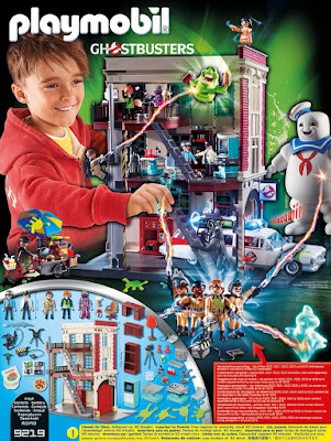 PLAYMOBIL Ghostbusters : Cazafantasmas 9219 - Cuartel : Parque de bomberos CONTENIDO DE TODOS LOS JUGUETES DE LA FRANQUICIA