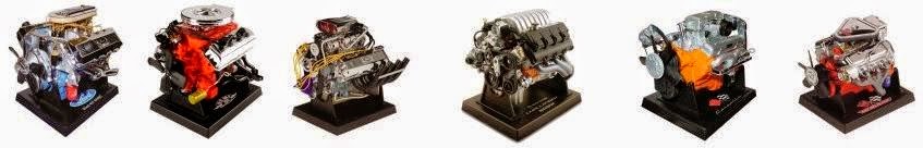 VARIOUS TYPES ENGINE MODELS MINIATURE