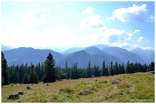 Panorama Tatr z Rusinowej Polany