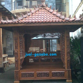 Harga Gazebo Jati Surabaya