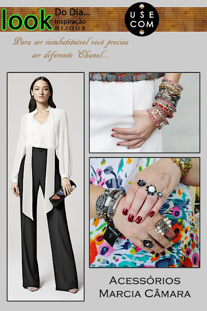 JuManzini Chanel Fashion Jewelry S&B Acessórios