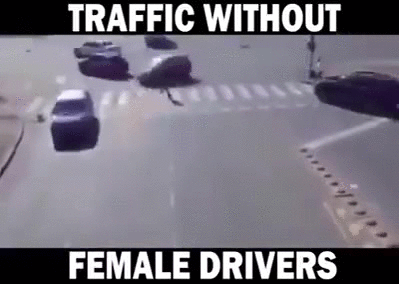 Der perfekte Autoverkehr ohne Unfälle.