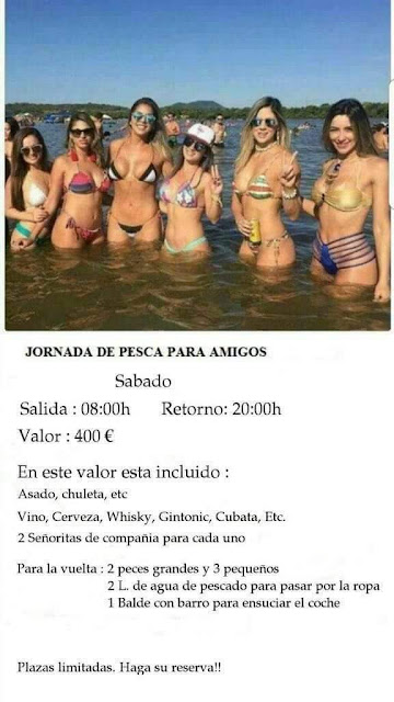 Jornada de pesca para amigos