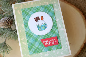 Newton's Nook Designs Cup of Cocoa Card by Jess Crafts