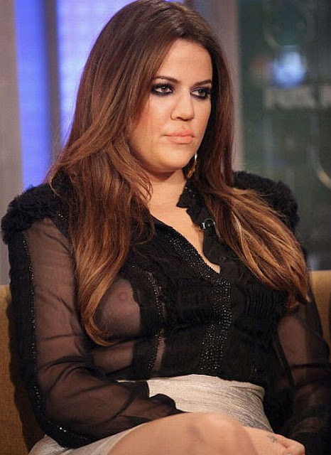 Khloe Kardashian Nip Slip On Fox Friends