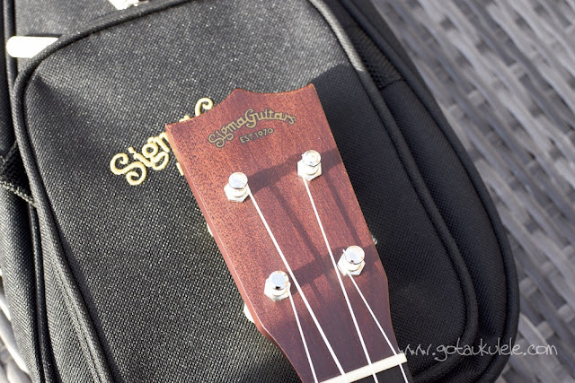 Sigma SUM-2S Soprano Ukulele headstock