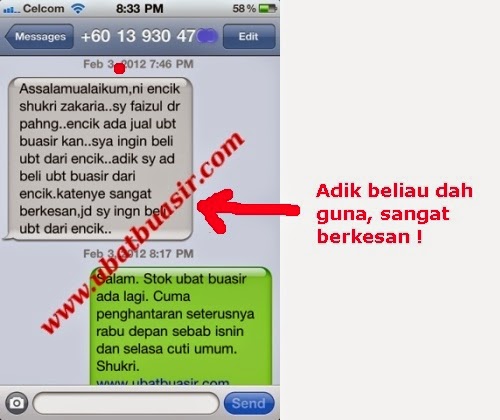 Ubat buasir mujarab -- 33 Testimoni KLIK sekarang