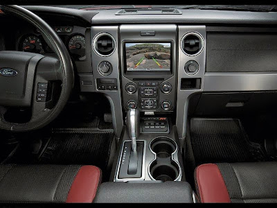 From the inside Ford F-150 SVT Raptor Special Edition model year 2014   
