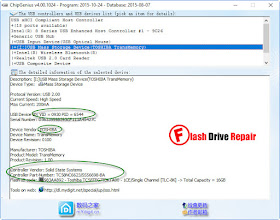 How to use ChipGenius v4.00.1024 to fix USB flash drive ?