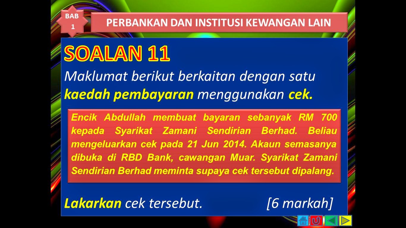 Contoh Soalan Perniagaan Tingkatan 5 Kertas 1 - X Soalan