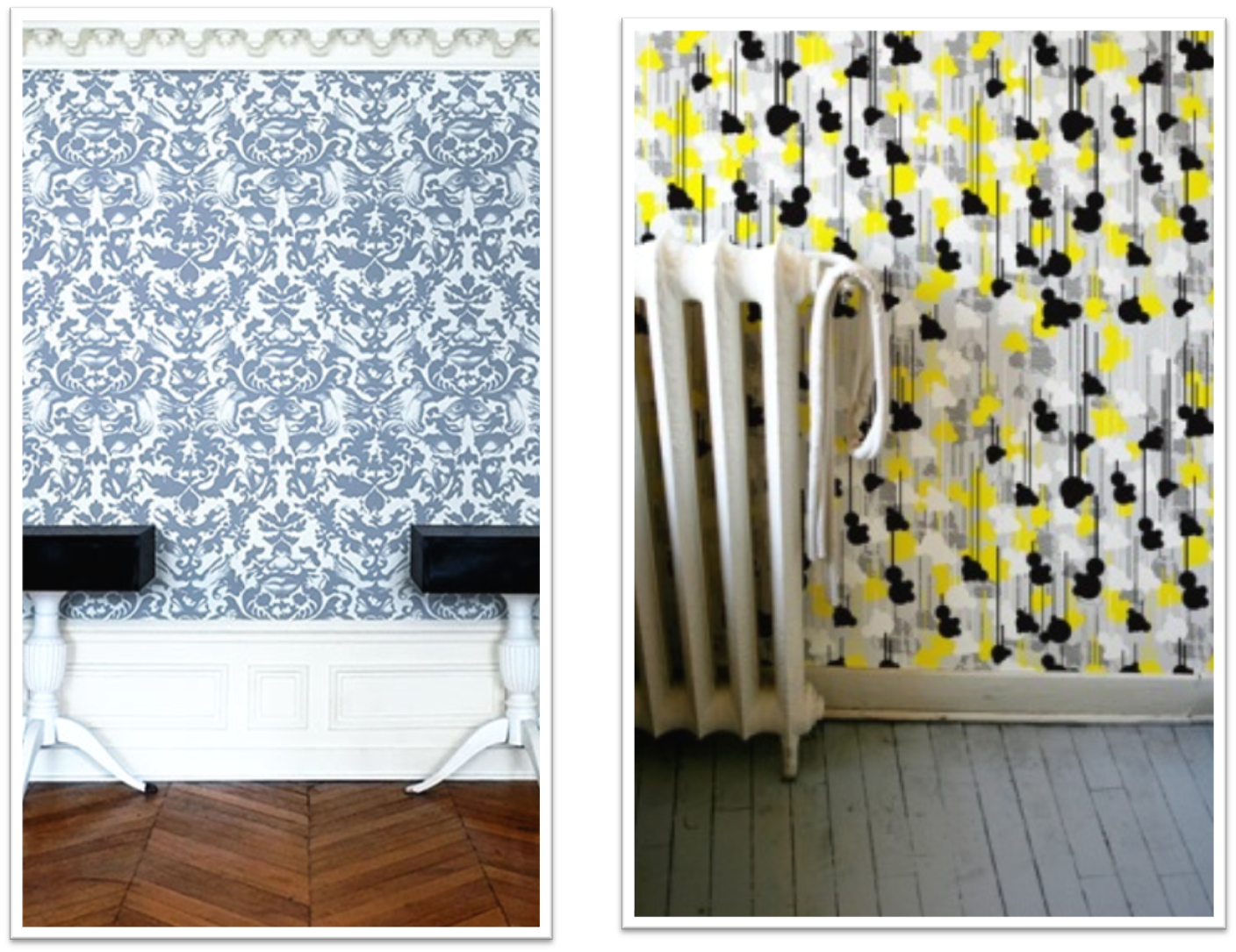 Wednesday Wallpaper- Toile and St Honore