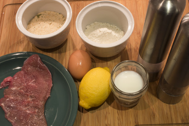 ingredientes escalope vienés 