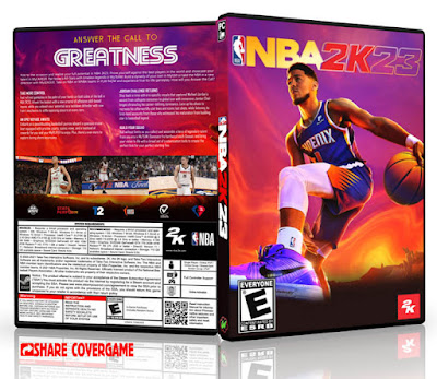 NBA 2K23 cover box game pc