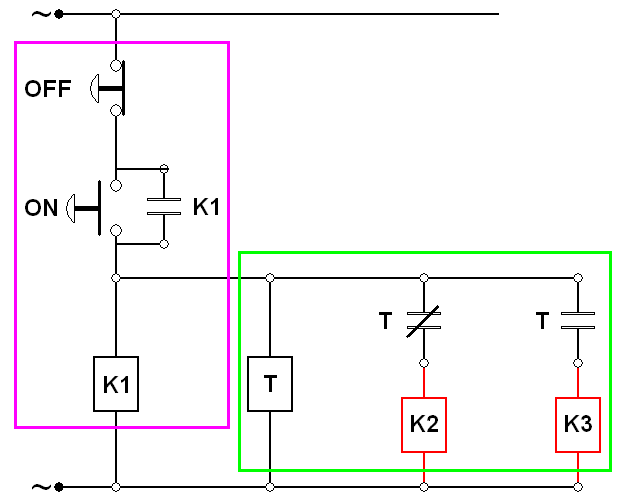 Wiring Diagram Star Delta / Bintang Segitiga