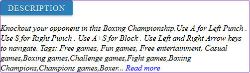 Boxing Champions game review